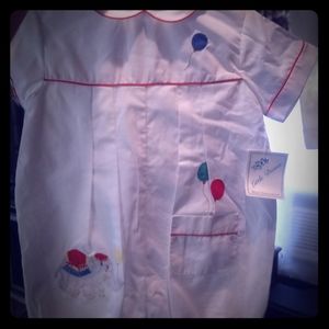 Little boys 3t little diana hand embroidered suit